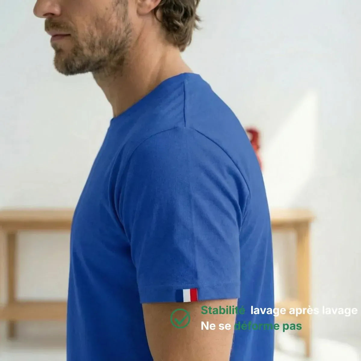 T-shirt Homme bleu roi | Vélo "Donuts"