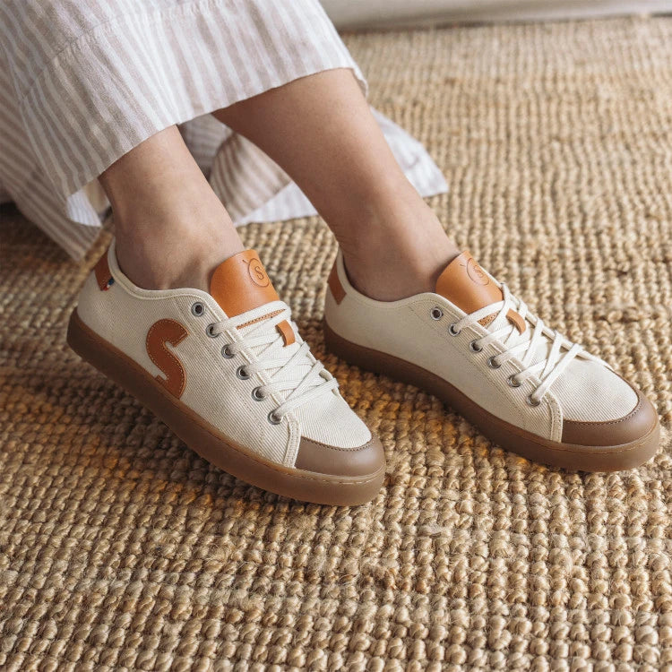 Basket française Aloé Beige