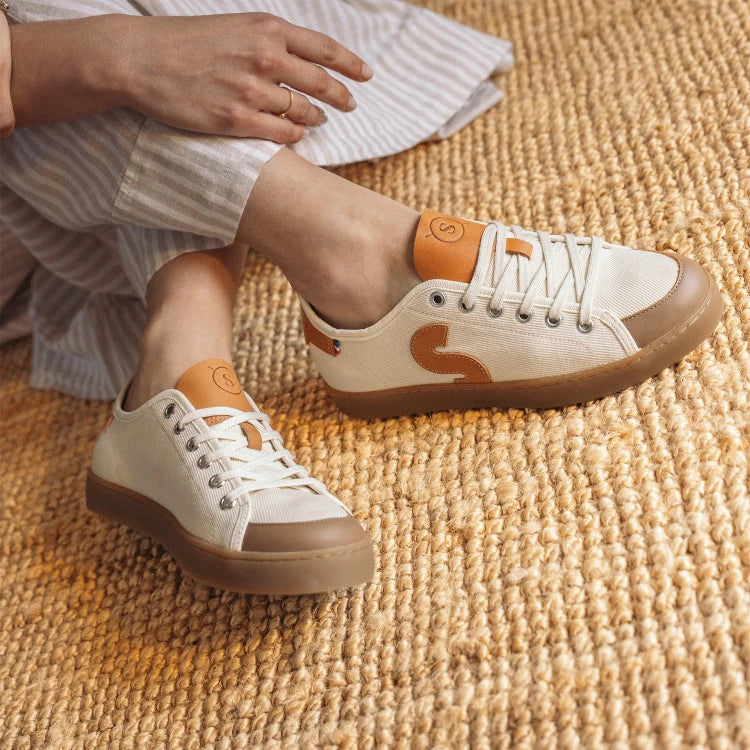 Basket française Aloé Beige