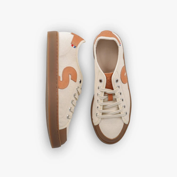 Basket française Aloé Beige