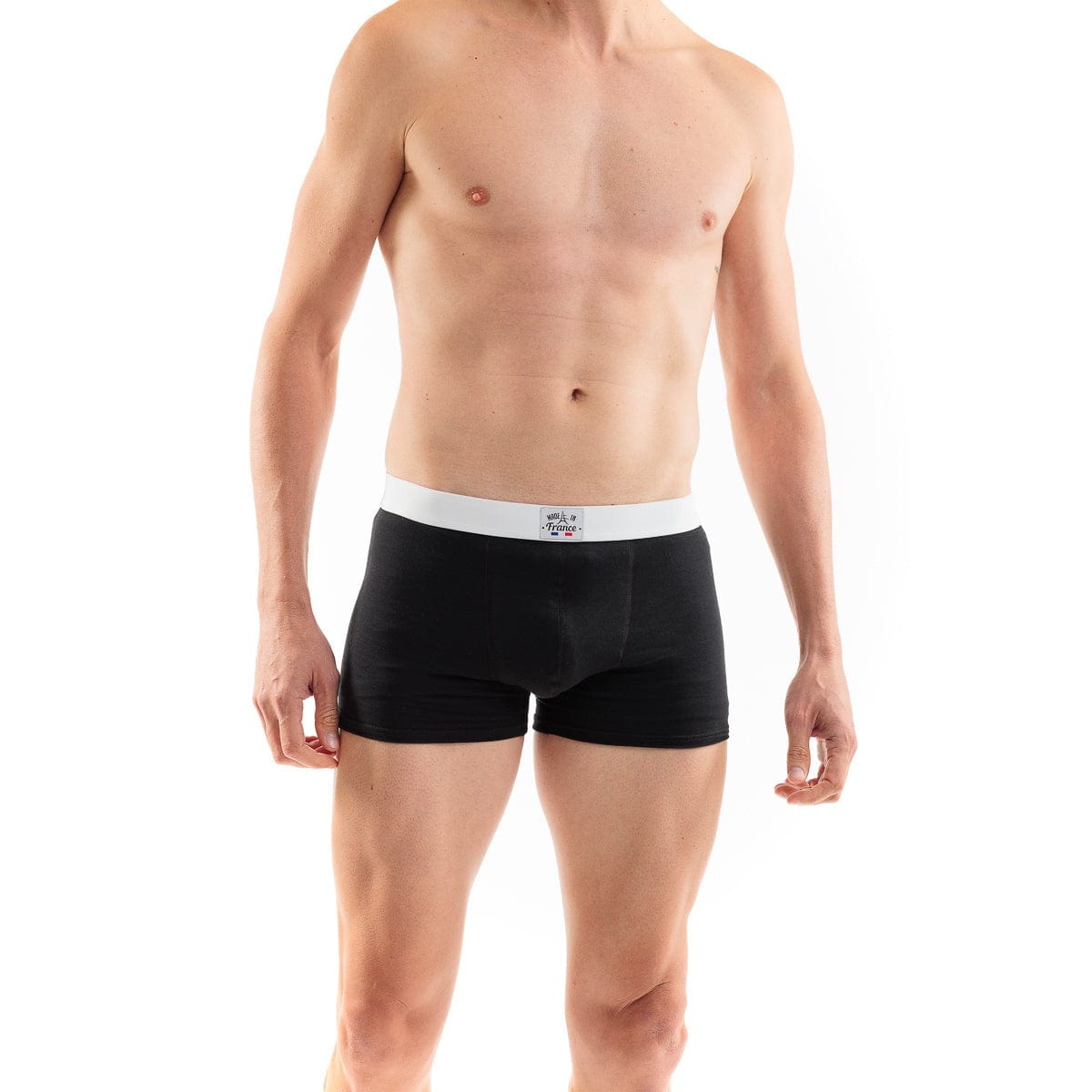 boxer noir pour homme en coton
