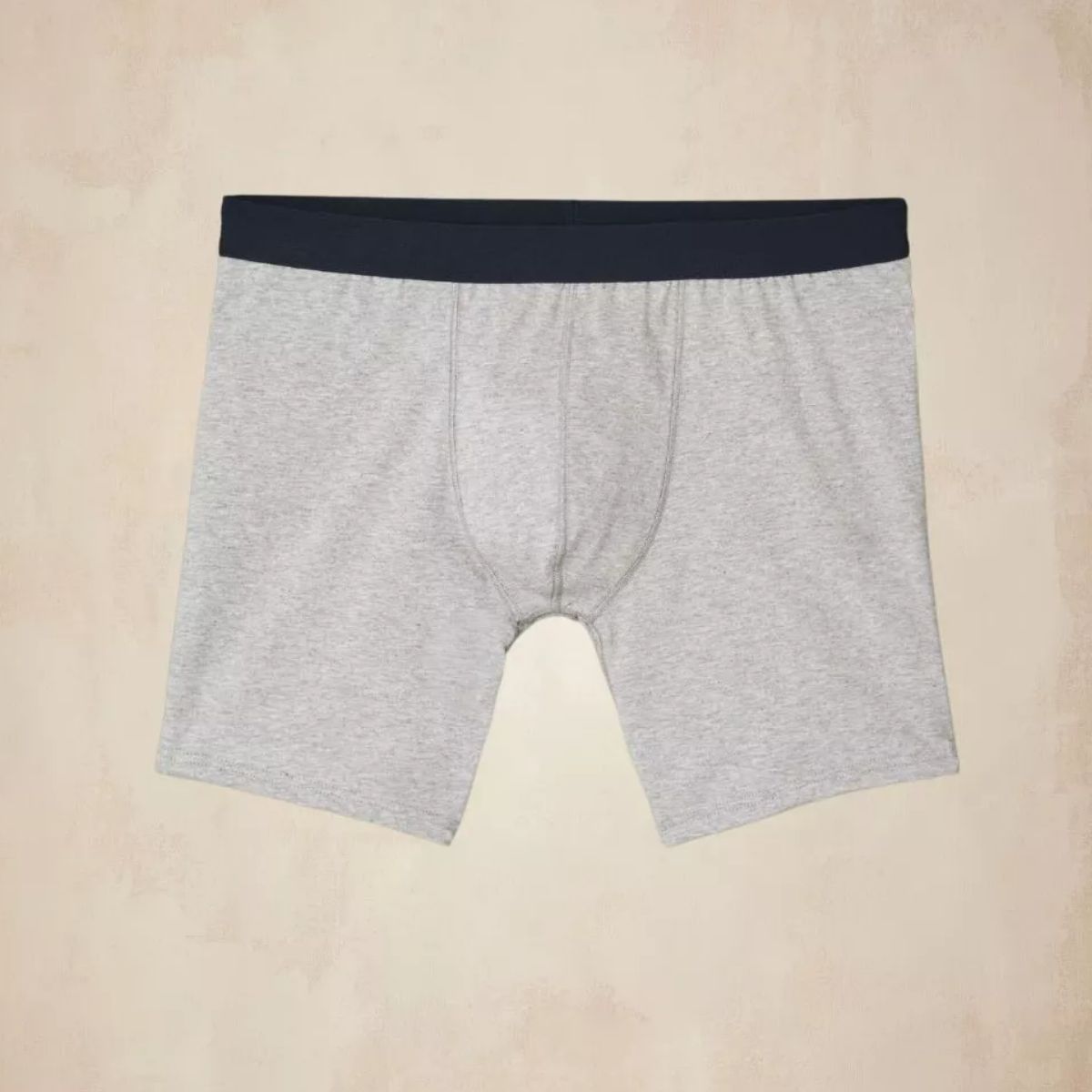 Boxer long homme gris