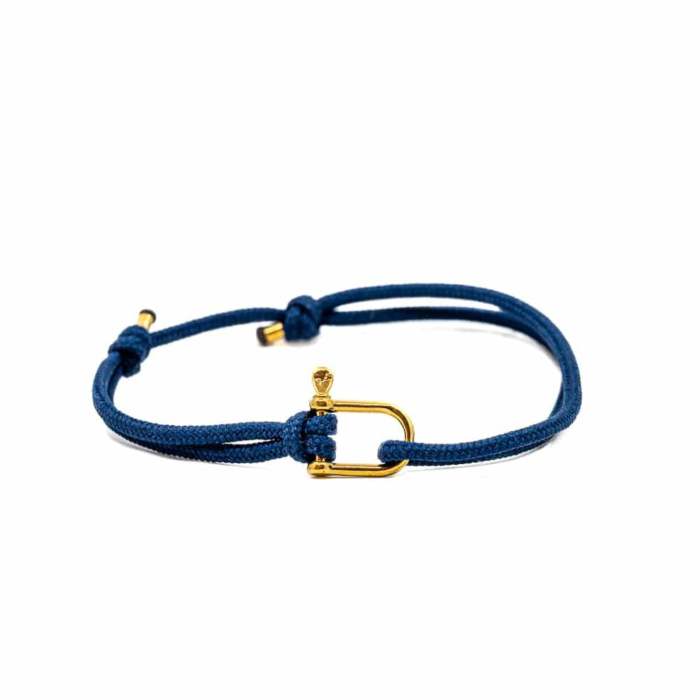 Bracelet Anaïs - bleu argent