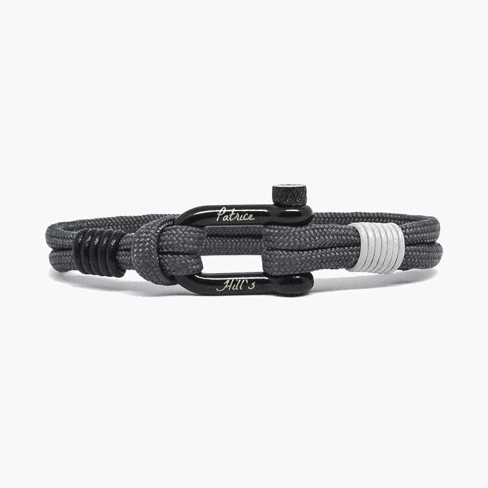Bracelet mixte anthracite
