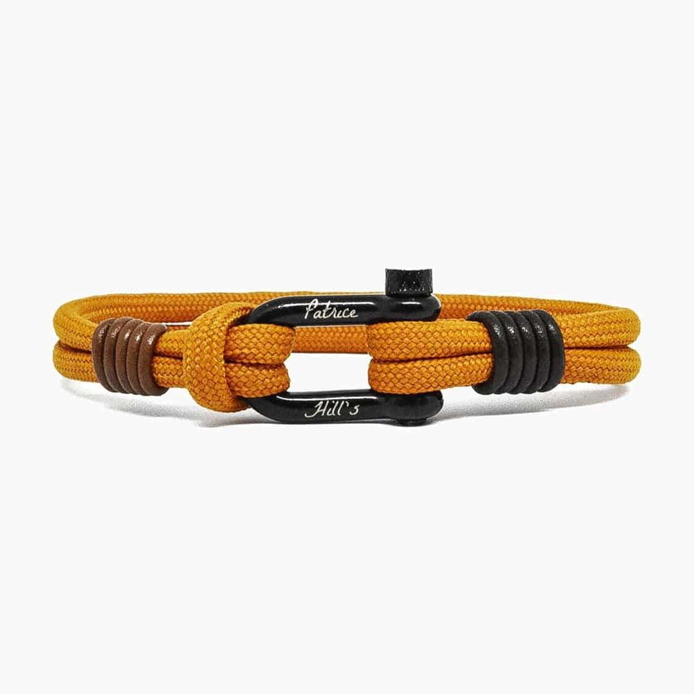Bracelet mixte moutarde