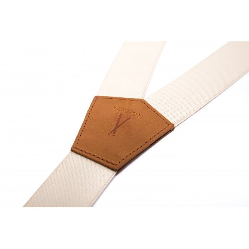 Bretelles hommes couleur Beige 