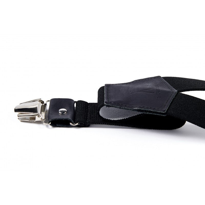 Bretelle large homme Noire
