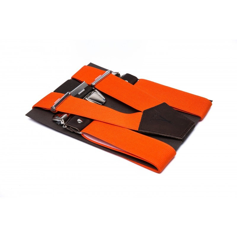 Bretelle large homme Orange 