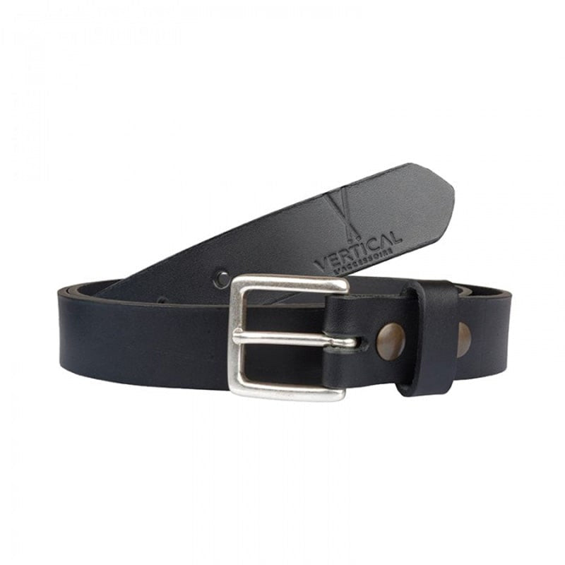 Ceinture en cuir bleu pour homme