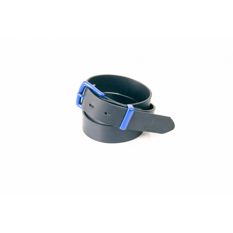Ceinture cuir noir homme avec une boucle