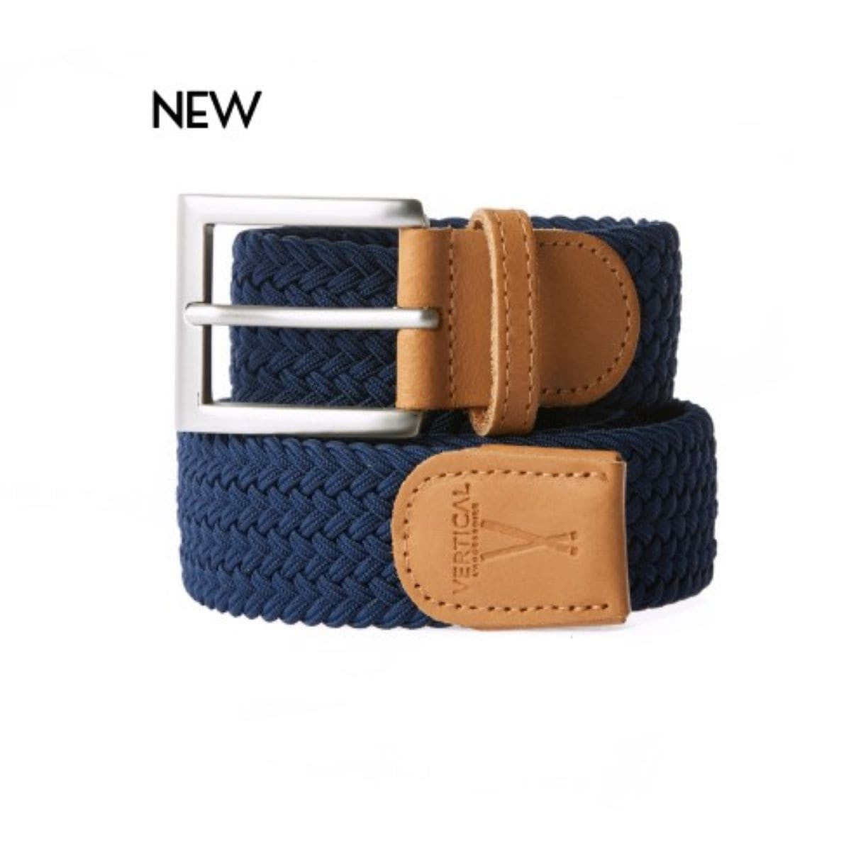 Ceinture tressée pour homme Bleu Outre Mer