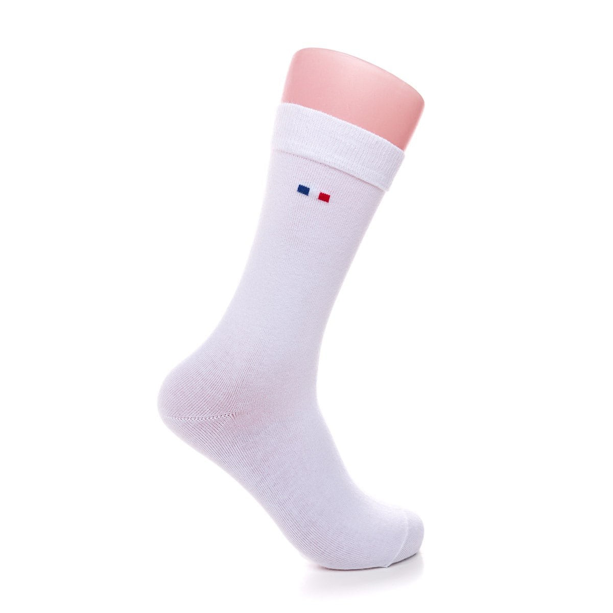 chaussettes pour homme blanche mi haute