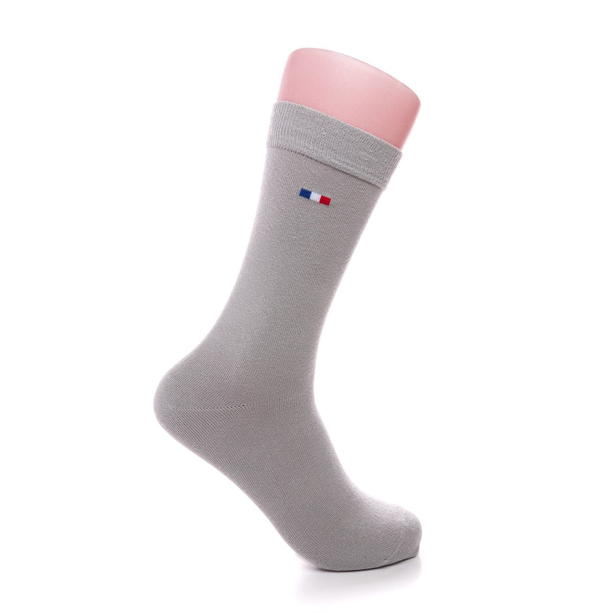chaussettes pour homme grise mi haute