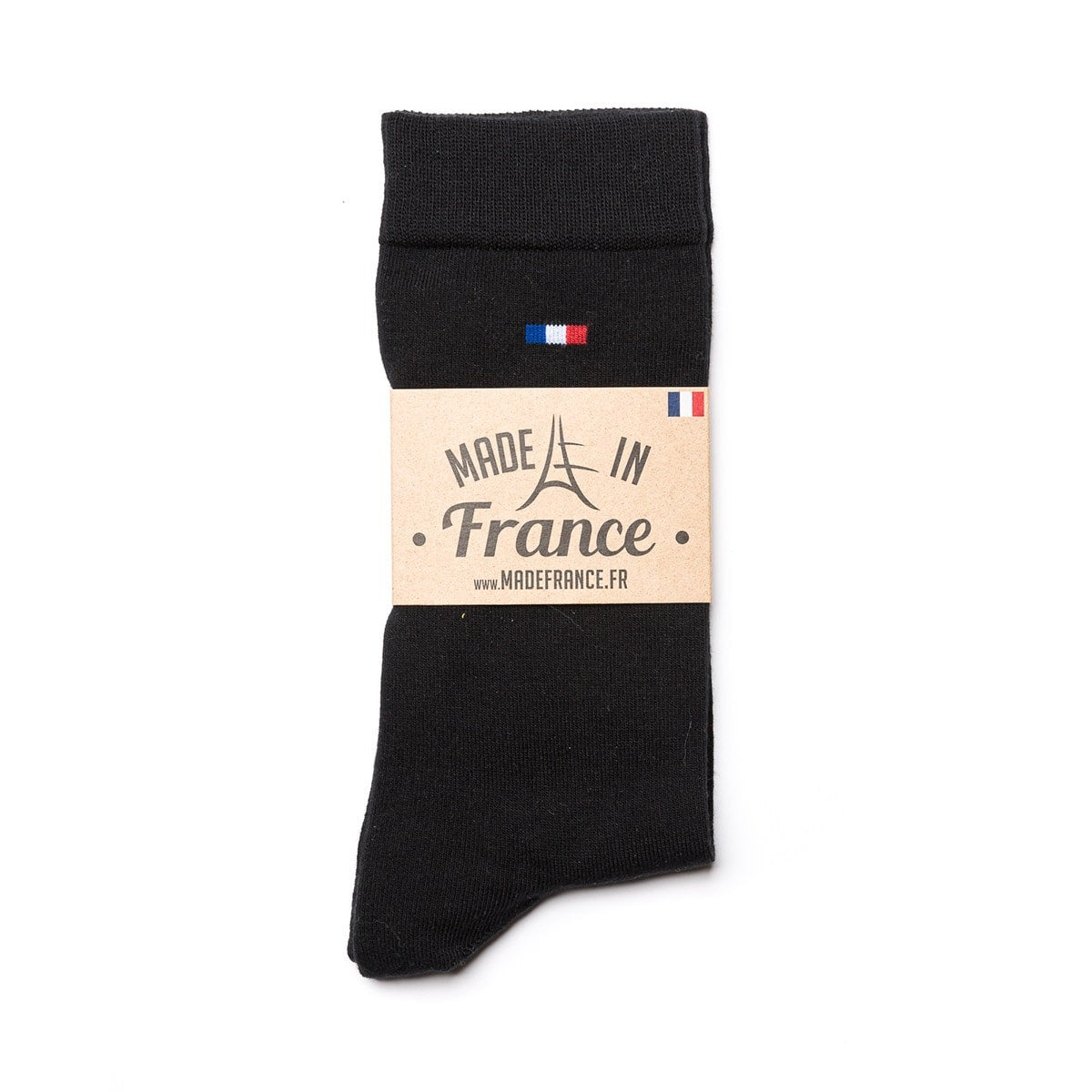 chaussettes pour homme noir mi haute