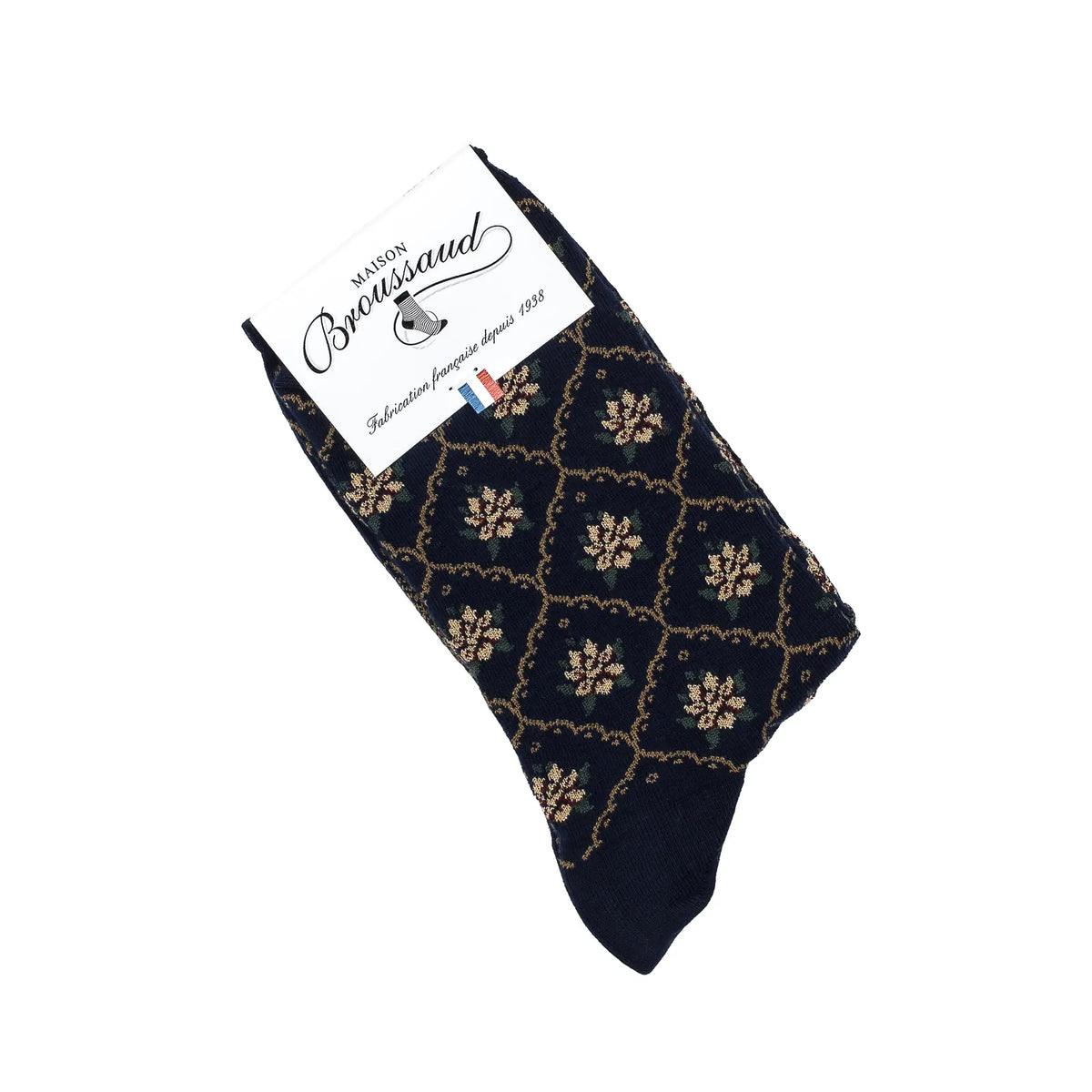 Chaussettes La Boréal dans leur emballage Maison Broussaud