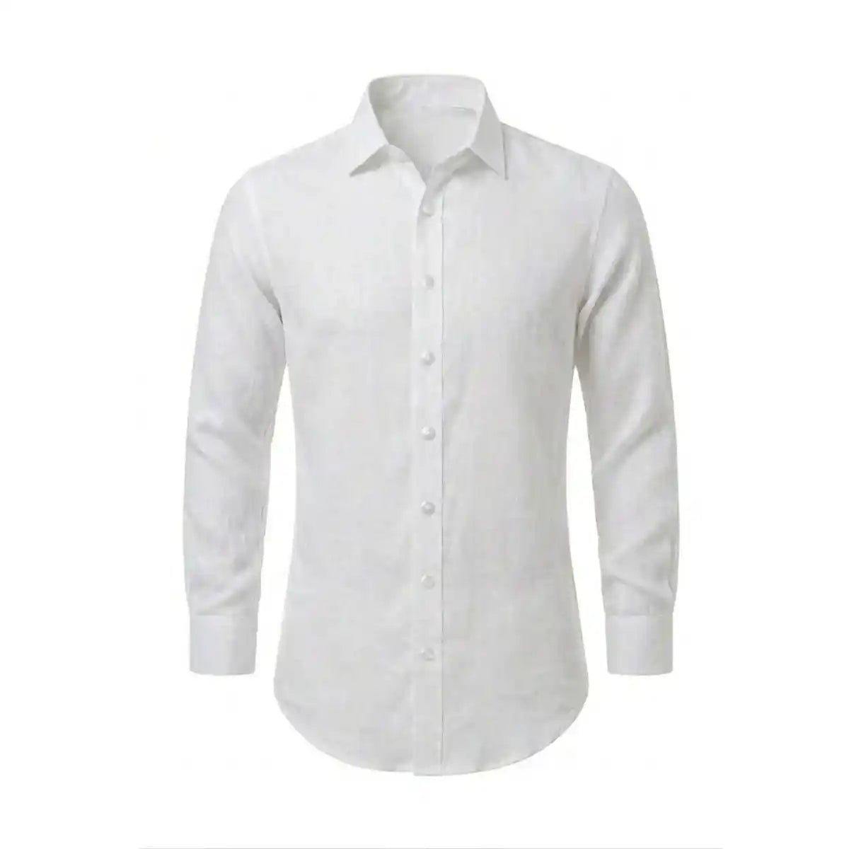 CHEMISE EN LIN BLANCHE | HOMME - Chemise française