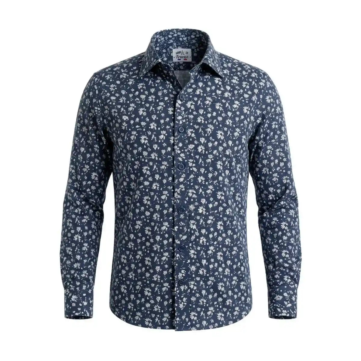 Chemise française à fleurs
