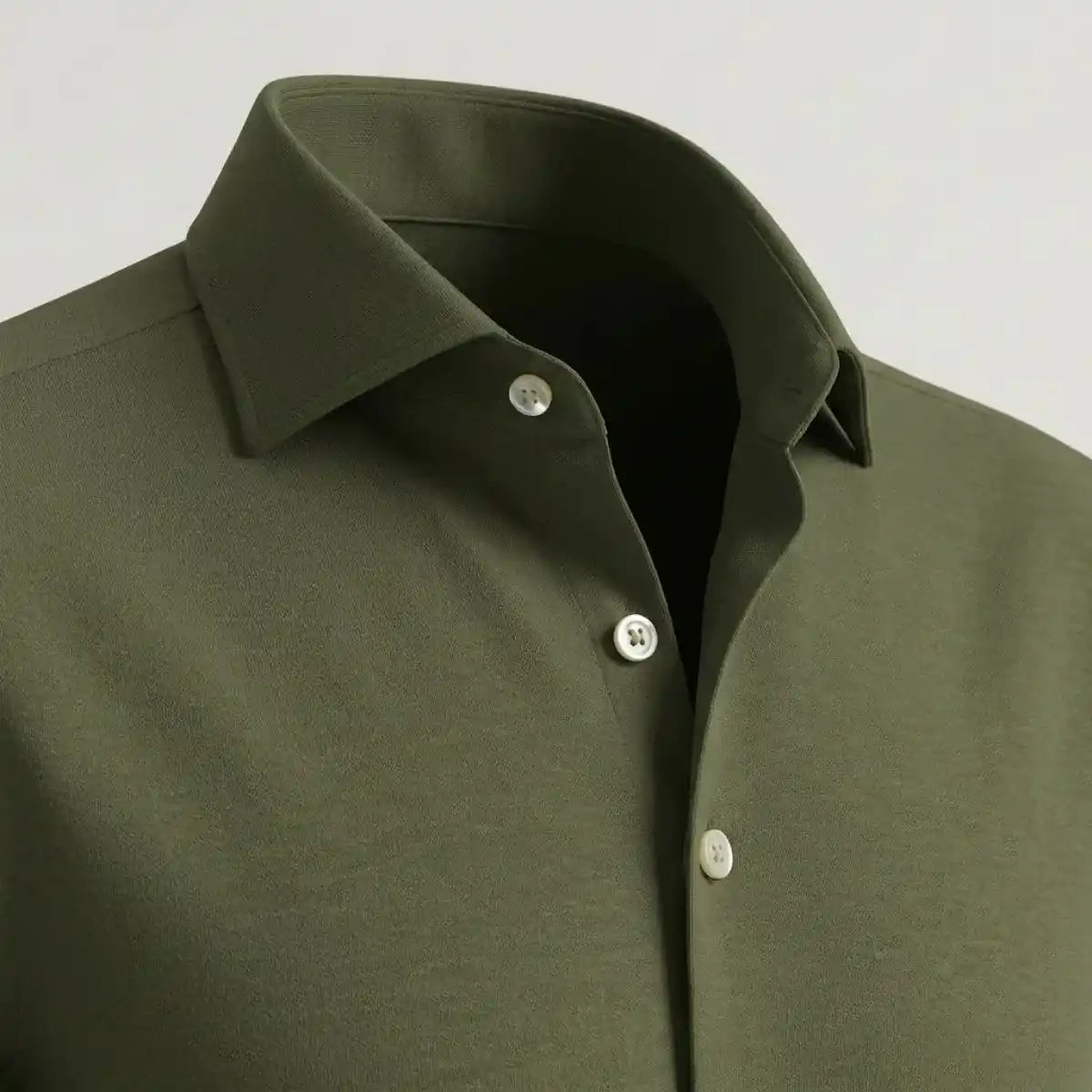 CHEMISE KAKI HOMME - Chemise française