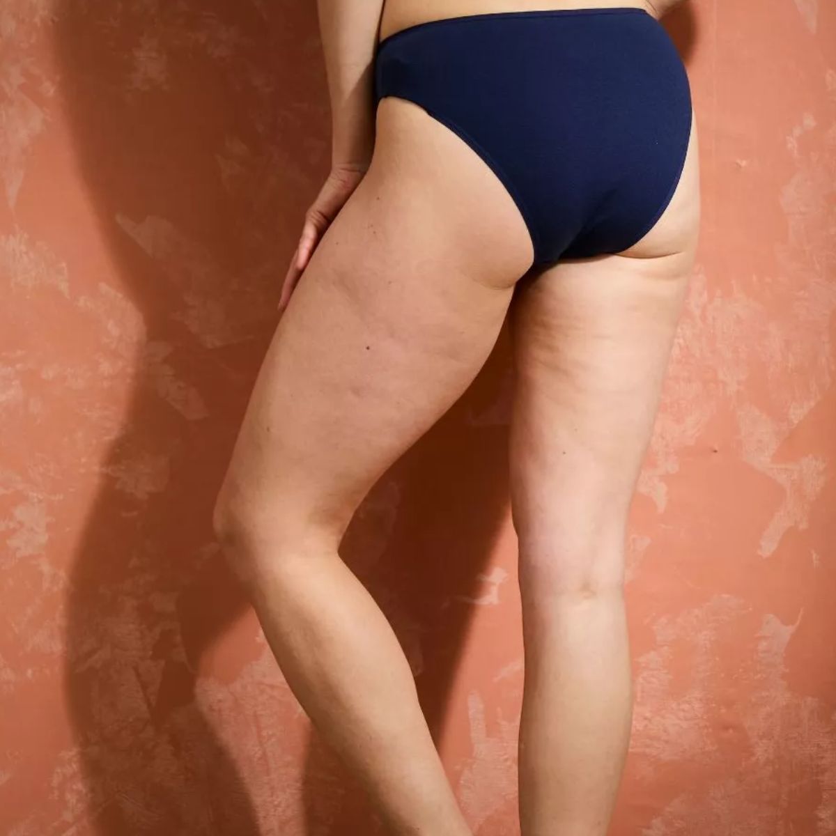 Culotte Made In France marine en coton