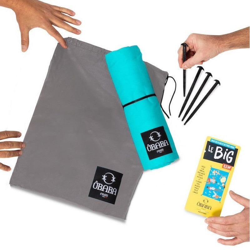 Drap de plage BIG SIZE turquoise