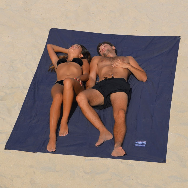 Drap de plage XXL 160x215 - bleu pétrole