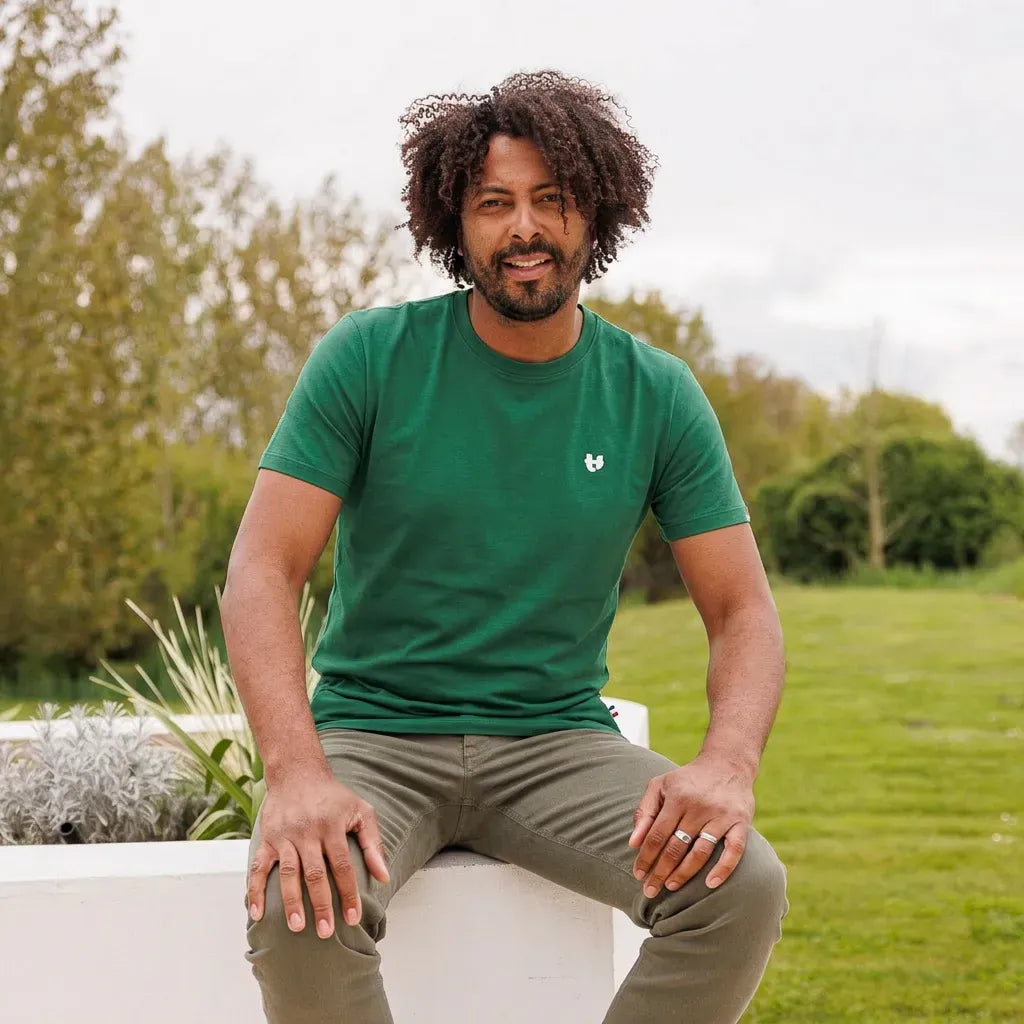 T-shirt Homme Vert | COEUR TEMP
