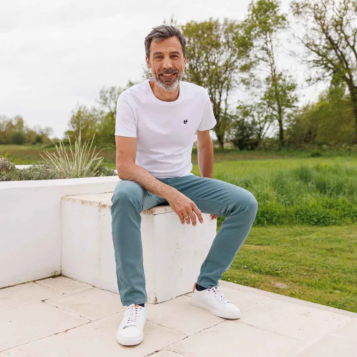 jean pour homme bleu clair coupe droite