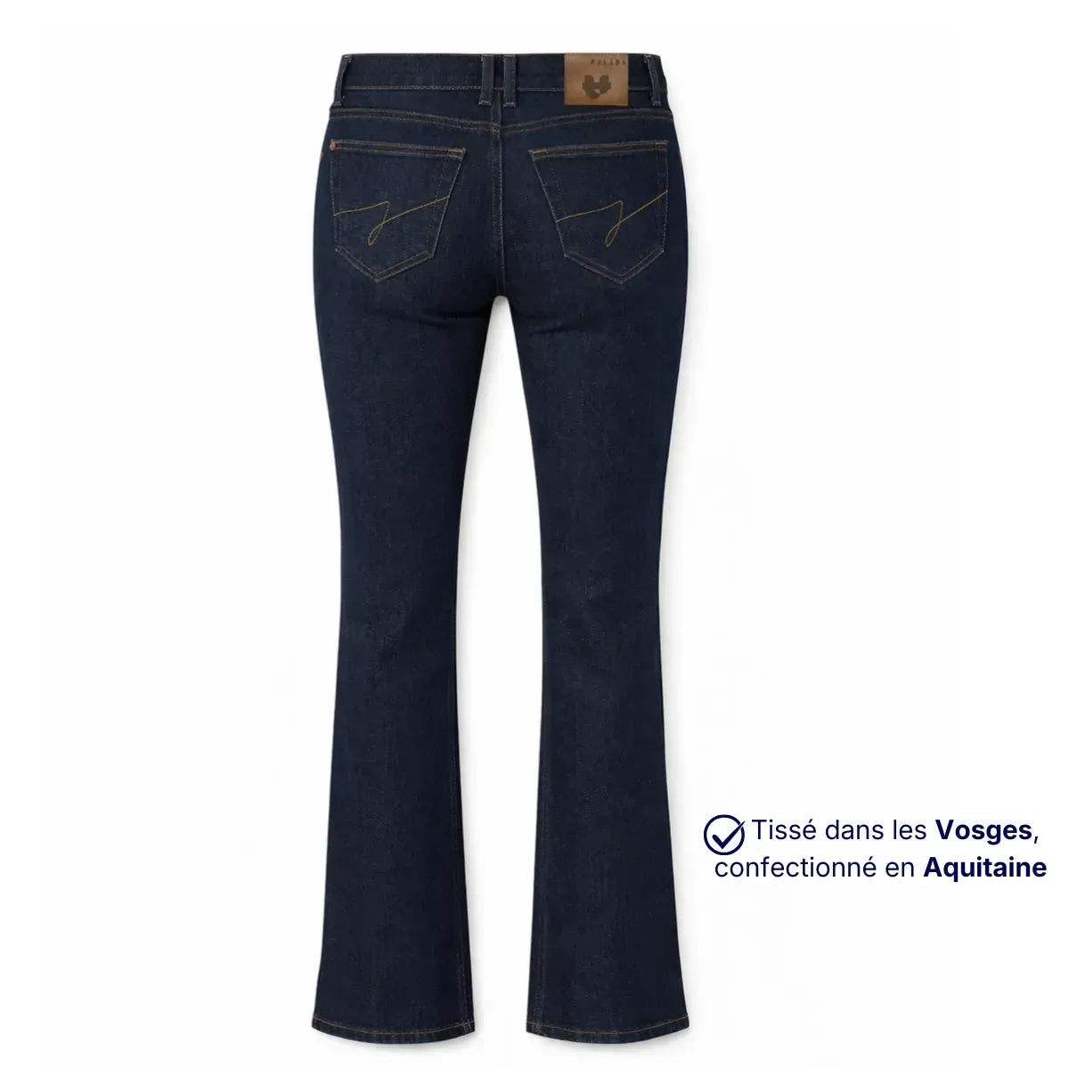 Jean Bootcut Femme | Coupe Flare Denim Coton Bio - JEAN