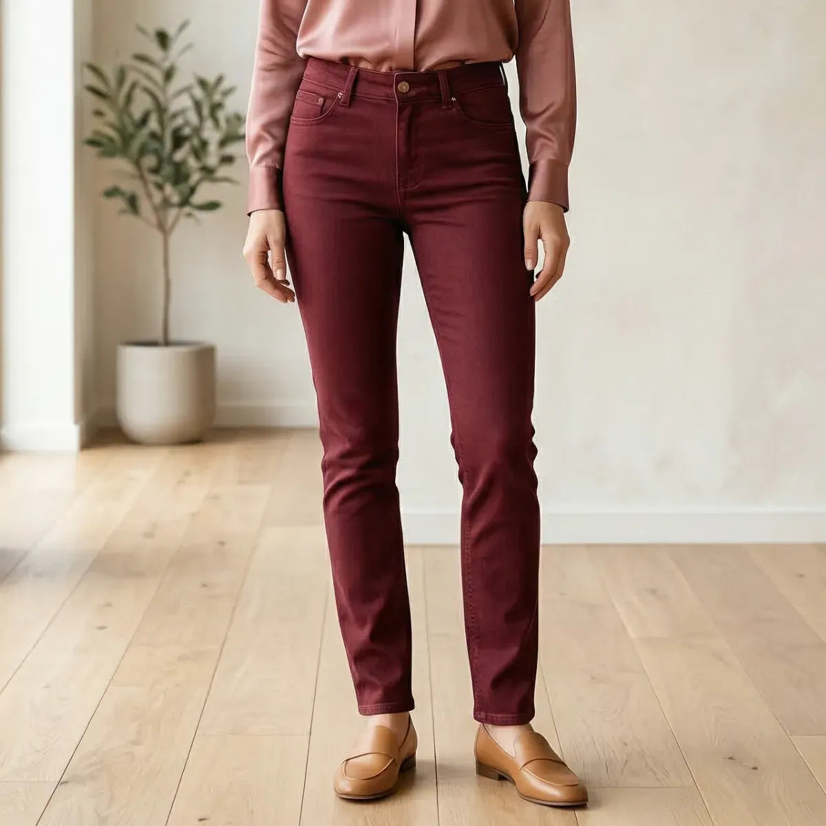 Jean Bordeaux femme | Made in France - JEAN