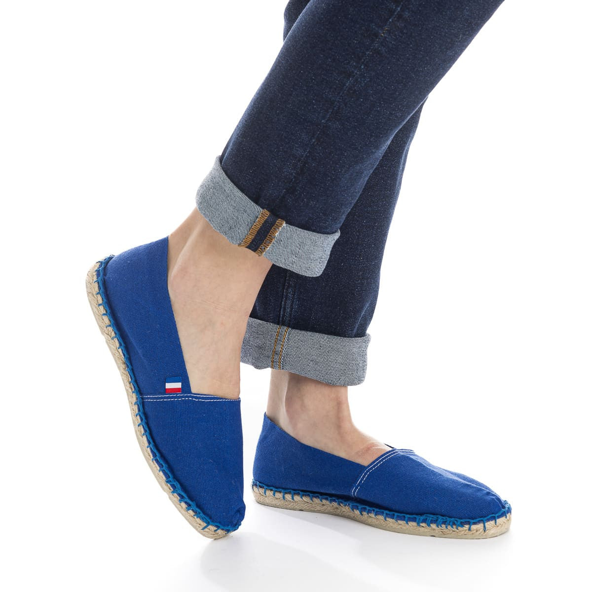 Espadrilles françaises bleues