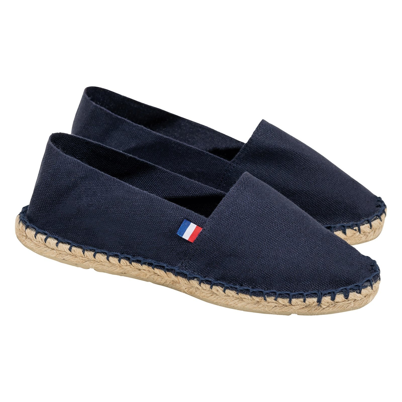 Espadrilles françaises bleu marine