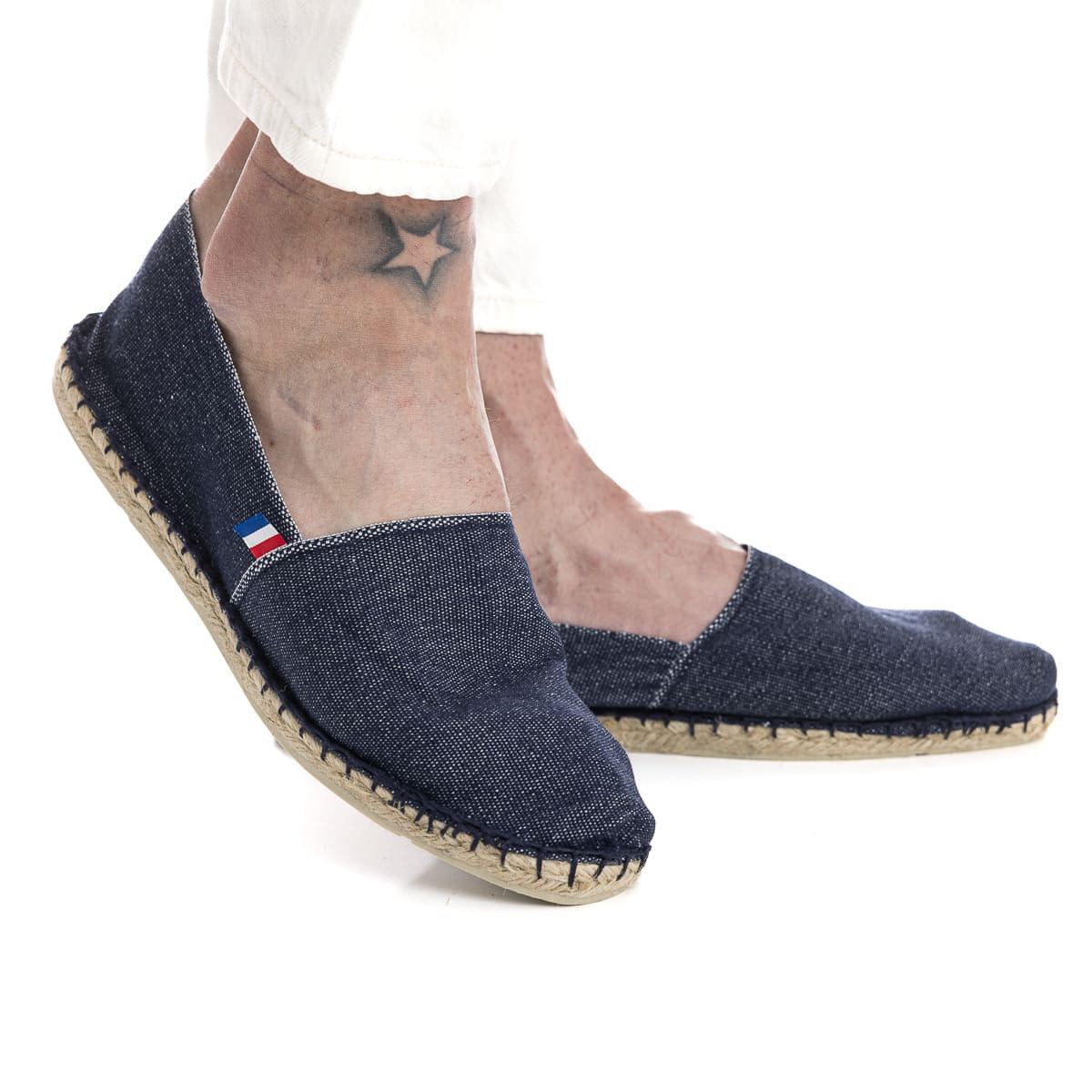 Espadrilles françaises denim