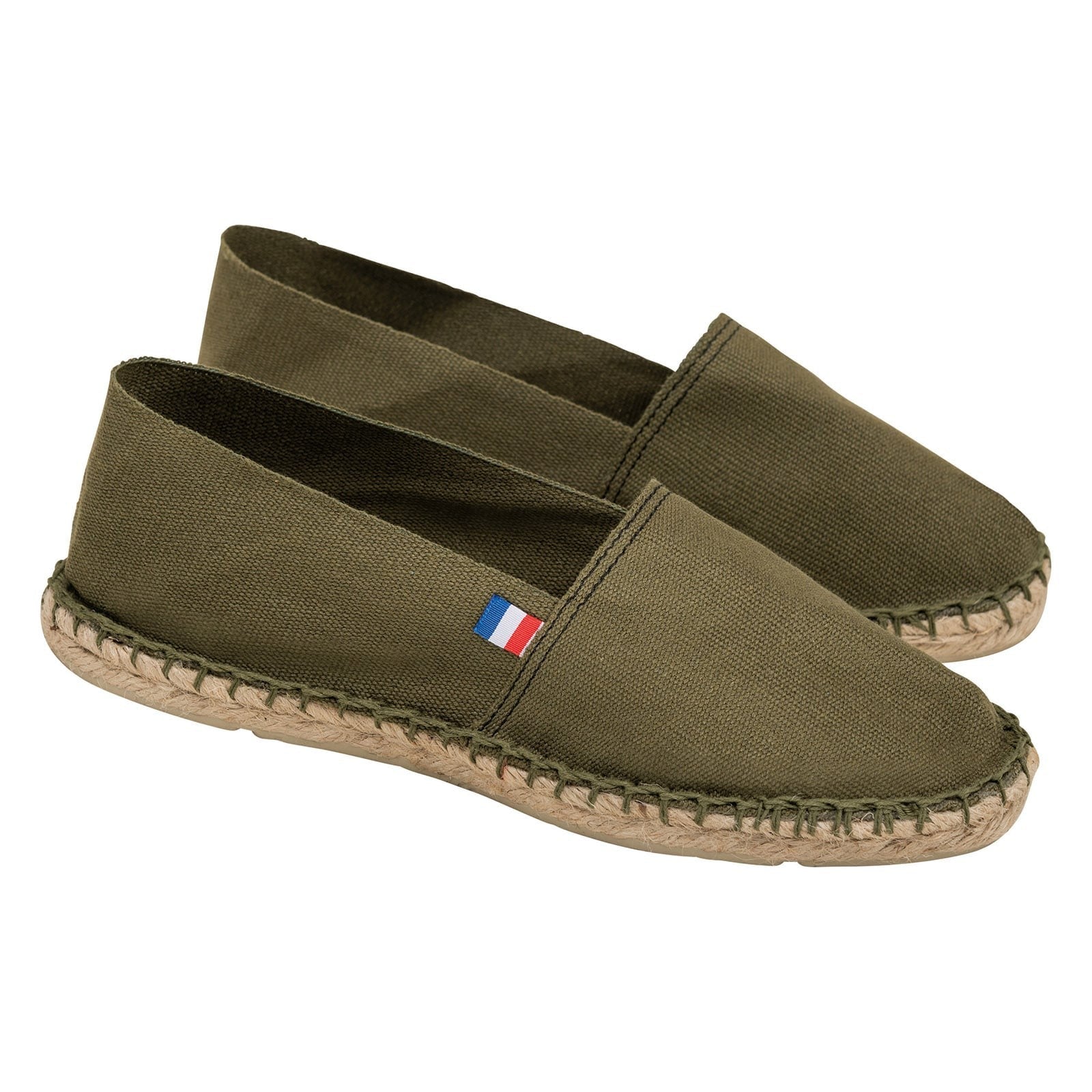 Espadrilles françaises kaki