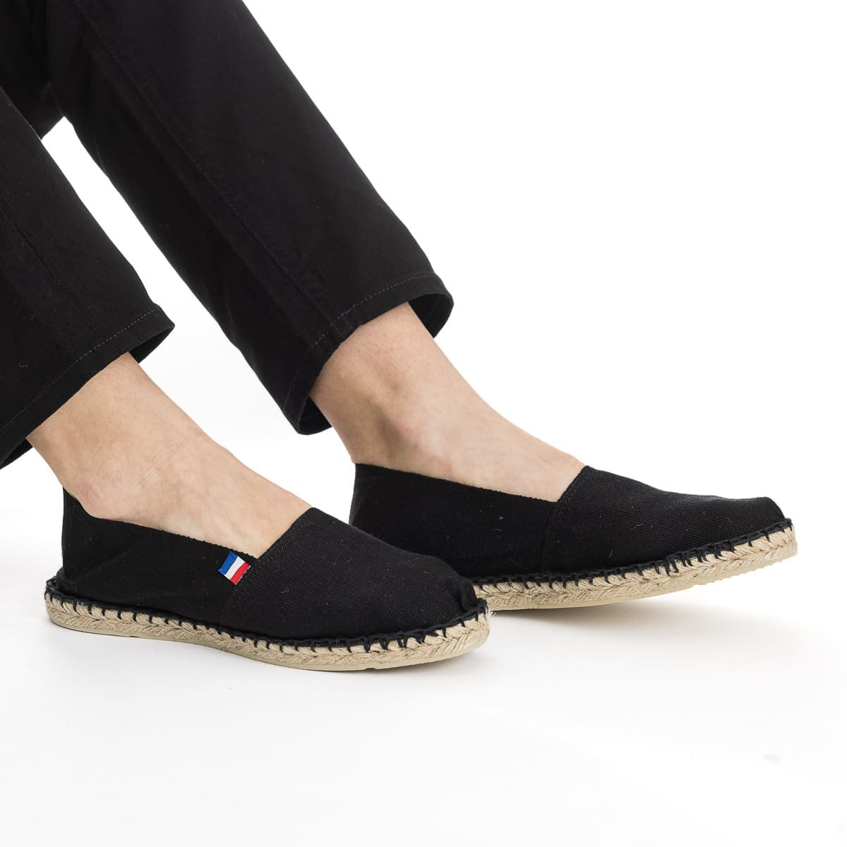 Espadrilles françaises noires