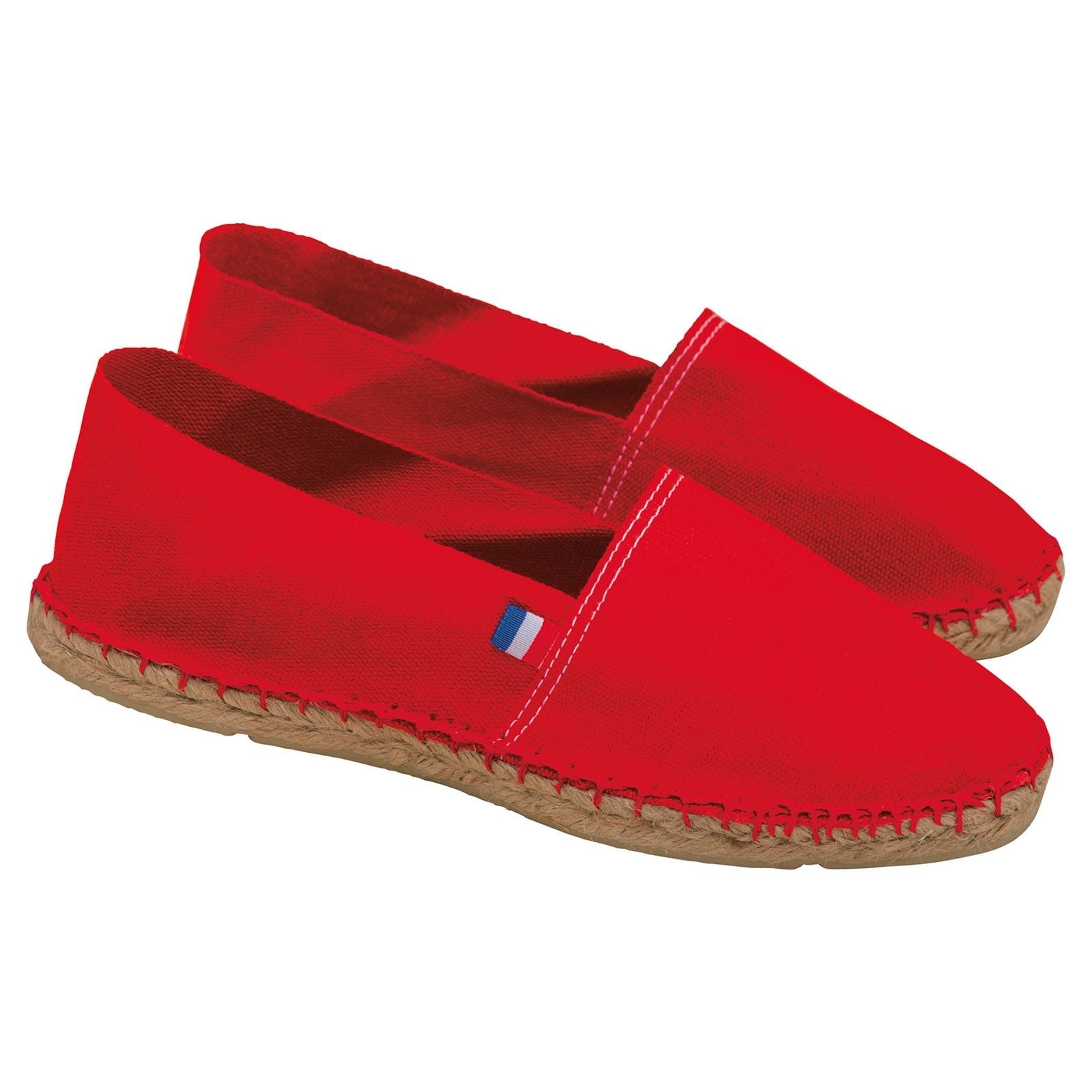 Espadrilles françaises rouges