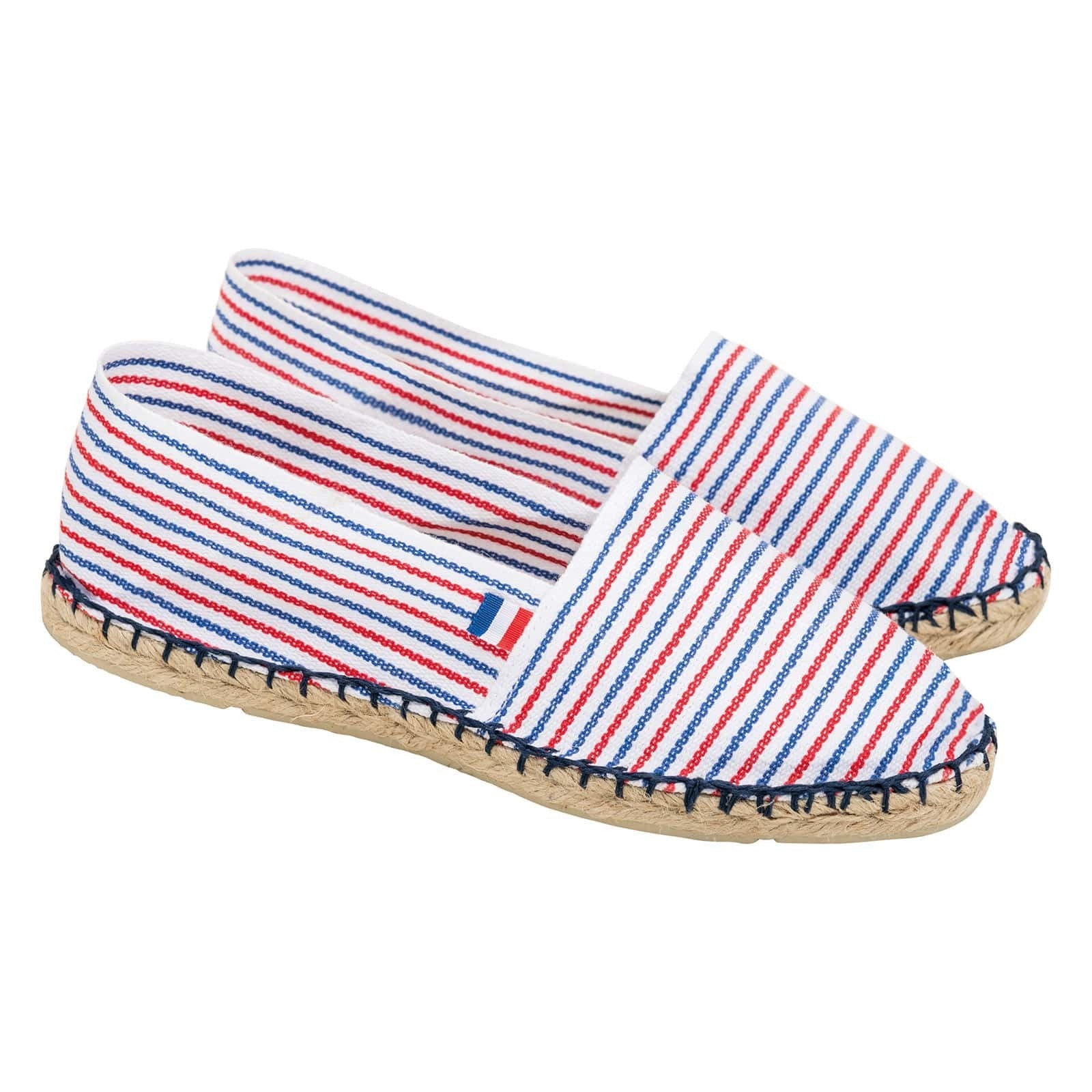 Espadrilles françaises tricolore