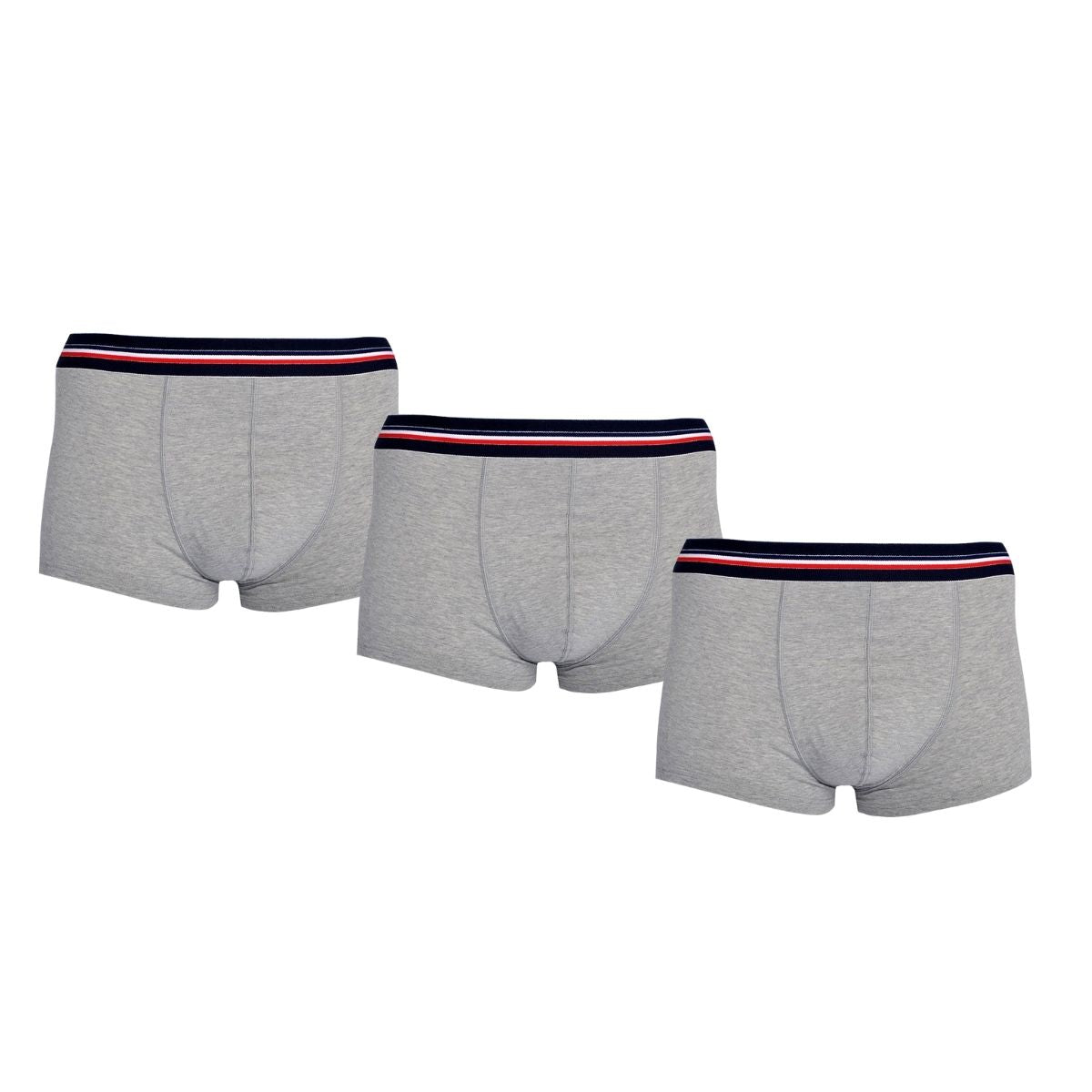 Lot de 3 boxer gris