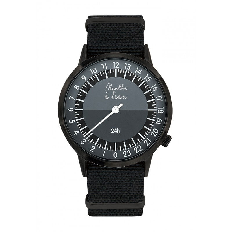 Montre homme pas cher noir 