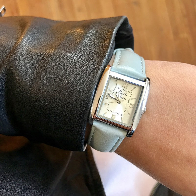Montre La Rectangle vert