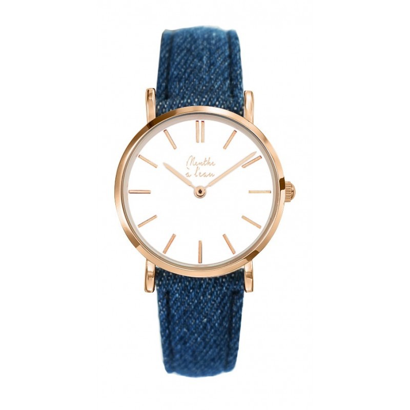 Montre La Véritable cuir jeans