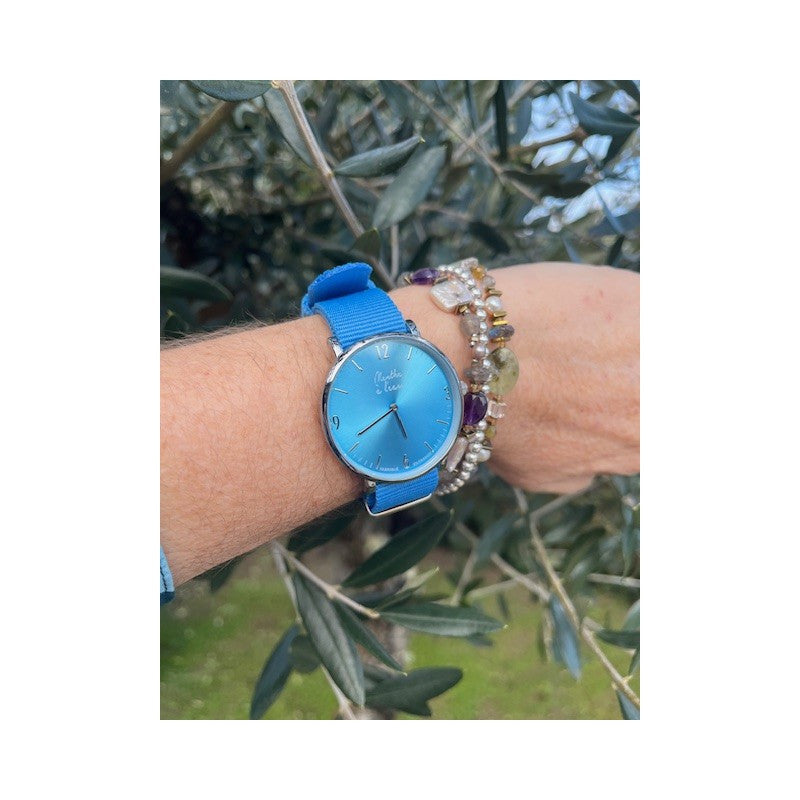 Montre L'Indécise maille doré