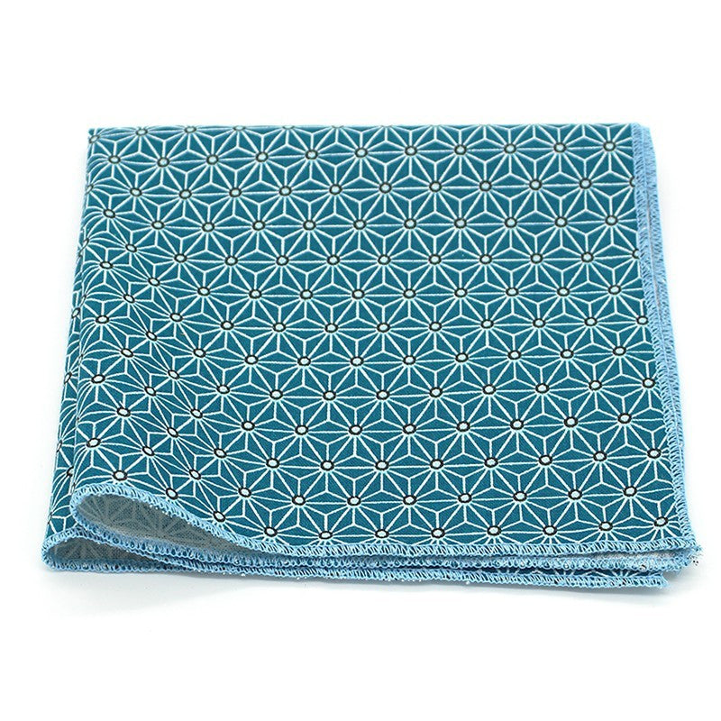 Noeud papillon bleu canard japonais saki