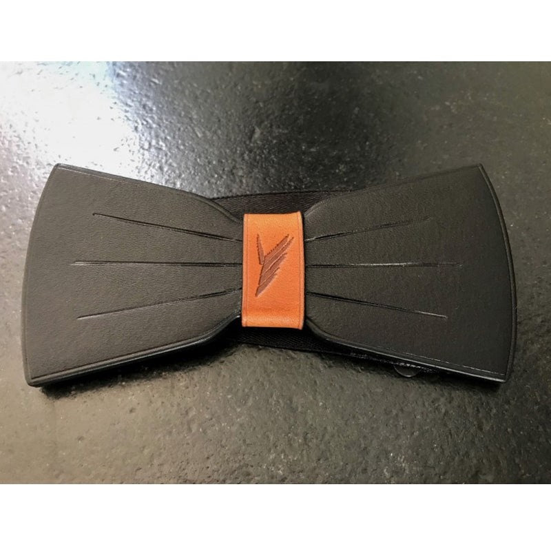 Nœud papillon en cuir