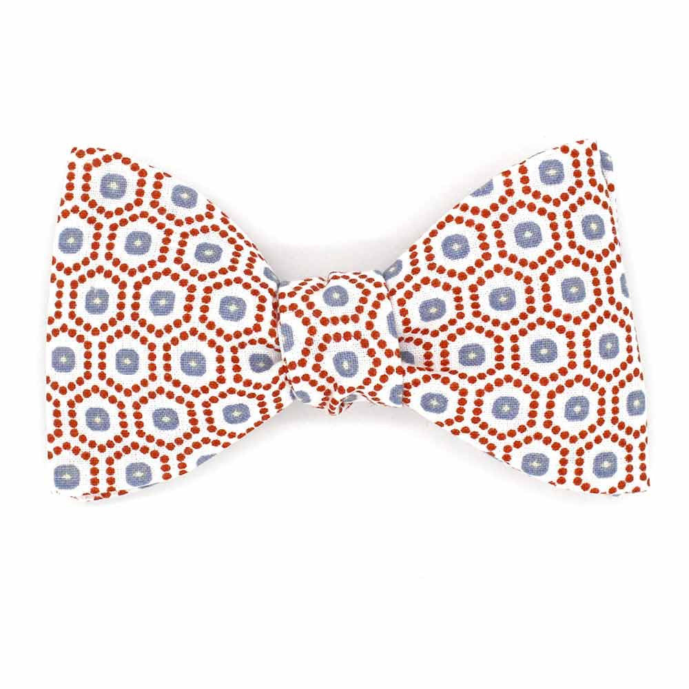 Noeud papillon japonais corail