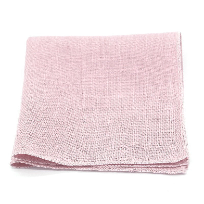 Noeud papillon rose un en lin