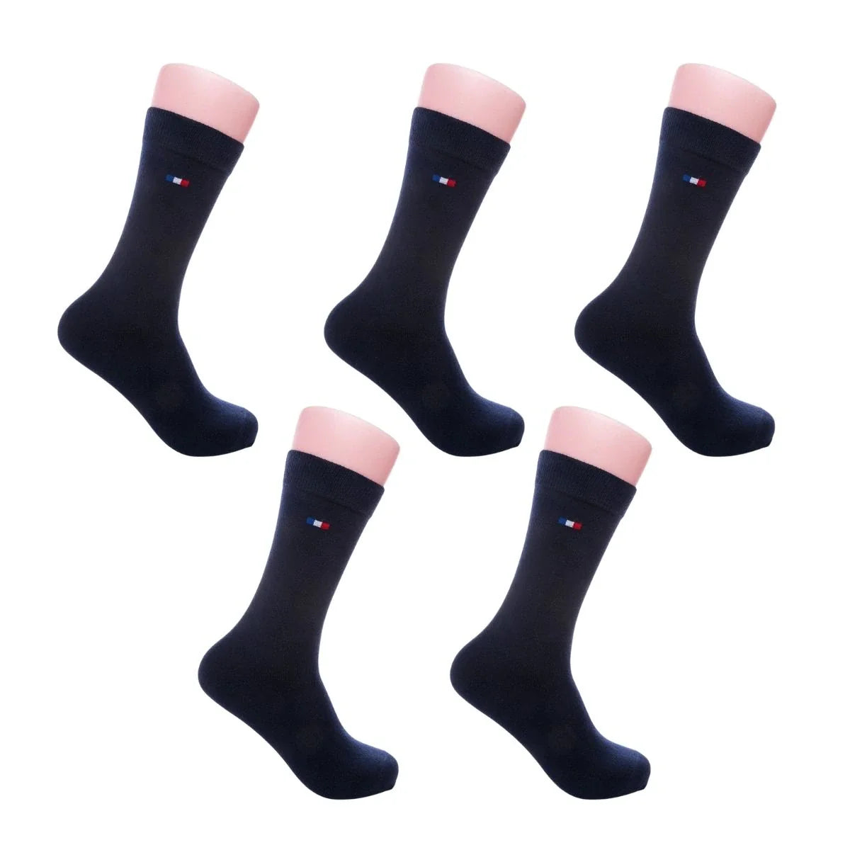 Pack de 5 paires chaussette française bleu marine