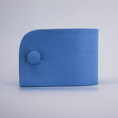 Poignet rond 2 boutonnieres pour boutons de manchettes. boutons de manchettes non fournis - Poignet
