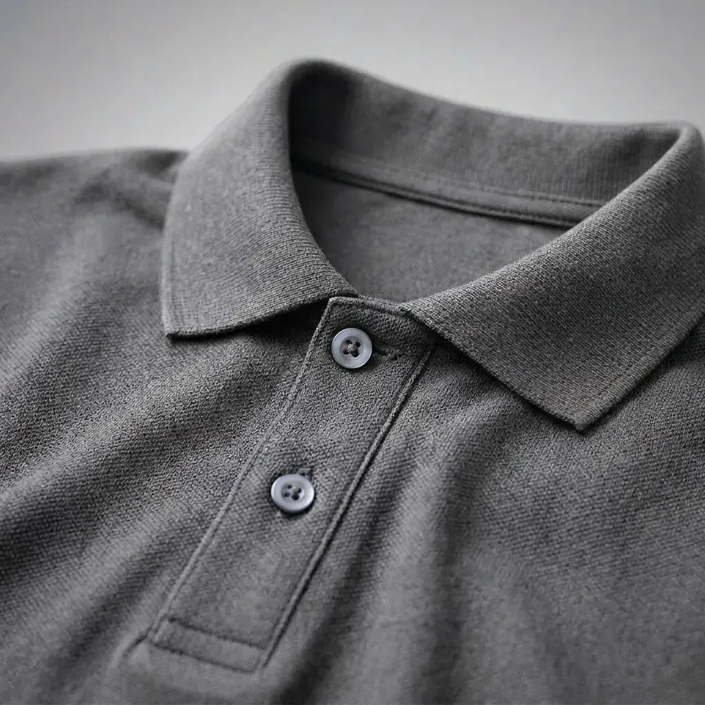 Polo gris anthracite homme | PALÂBA - Polo