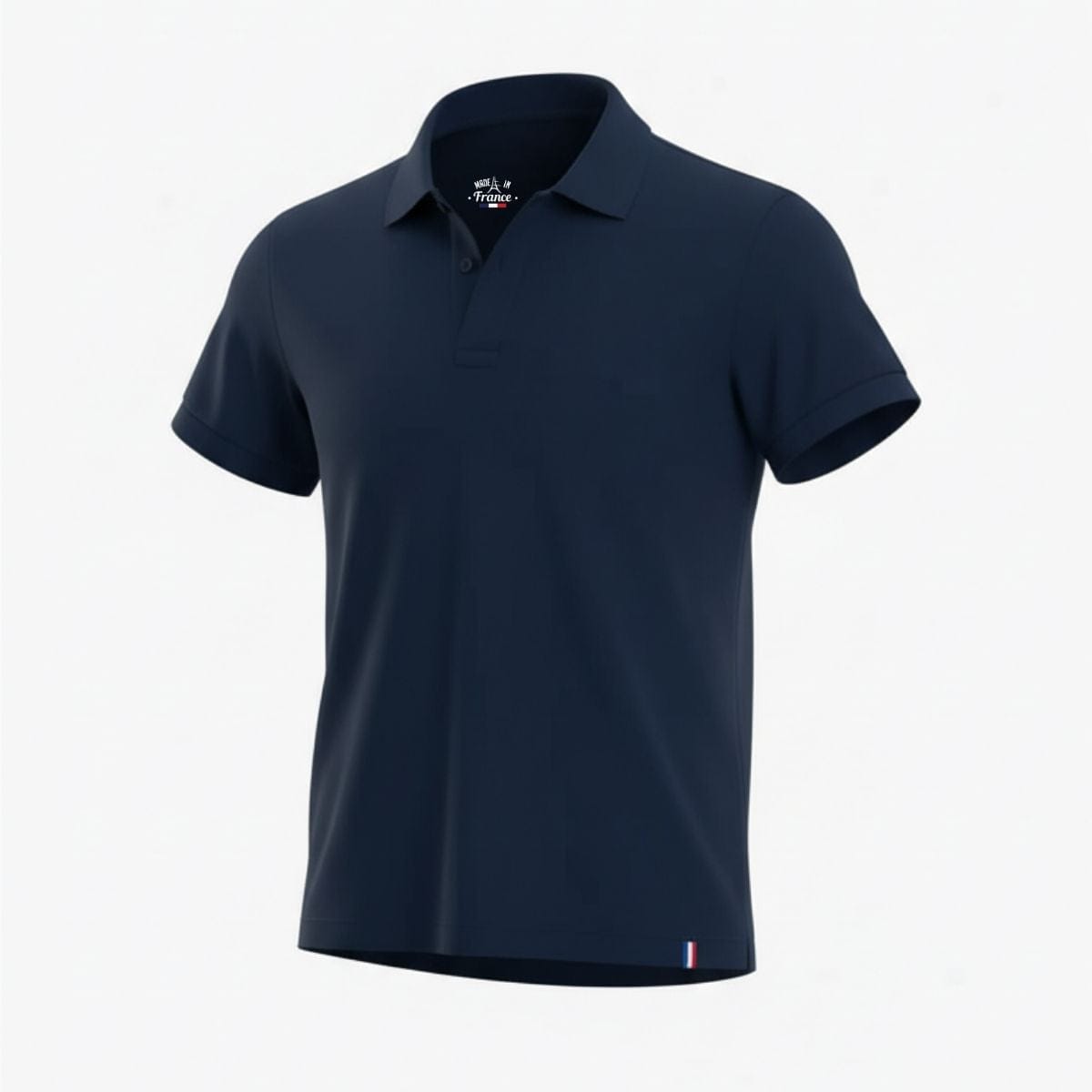 Polo homme bleu marine