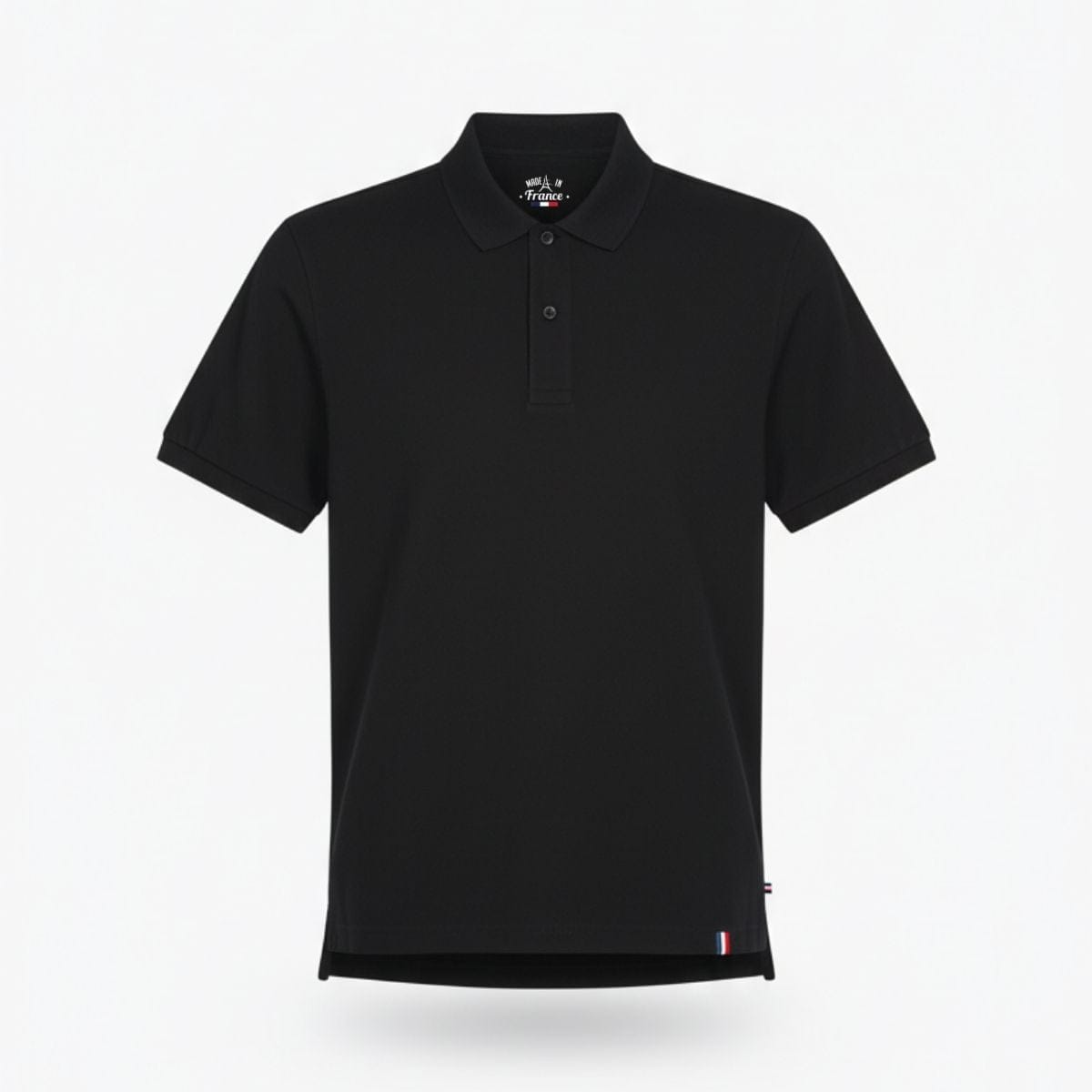 Polo noir homme
